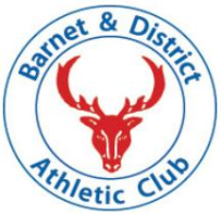 Barnet & District AC logo