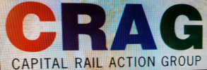 Capital Rail Action Group logo