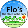 Flo's The Place in the Park logo