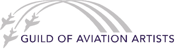 Guild of Aviation Artists logo