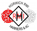 Horwich RMI Harriers & Athletics Club logo