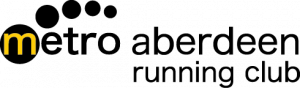 Metro Aberdeen Running Club logo