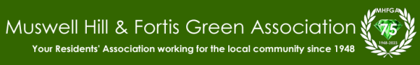 Muswell Hill and Fortis Green Association logo