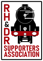 Romney Hythe and Dymchurch Railway Supporters Association 200 Club logo