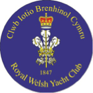 Clwb Iotio Brenhinol Cymru / Royal Welsh Yacht Club logo