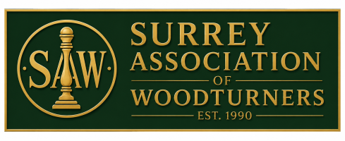 Surrey Association of Woodturners logo