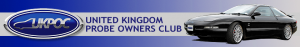 United Kingdom Probe Owners Club logo