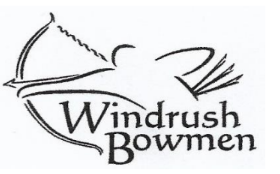 The Windrush Bowmen Archery Club logo